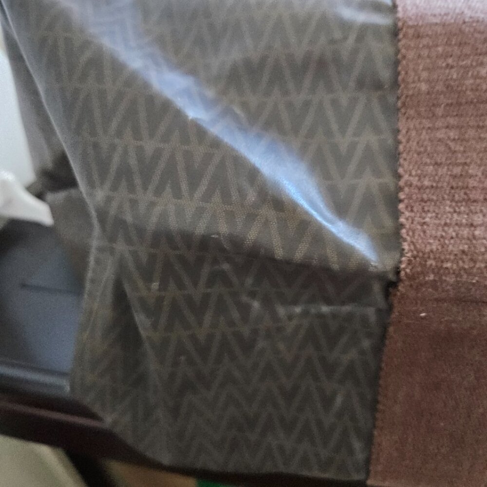 Mario Valentino V Monogram Coated Canvas Boston Bag - Picture 7 of 7